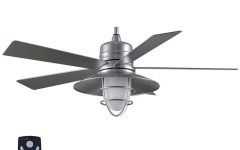 Outdoor Ceiling Fans with Galvanized Blades