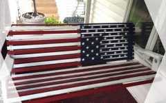American Flag Porch Swings
