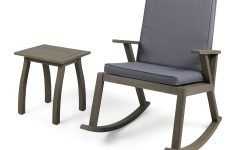 Dark Wood Outdoor Chairs