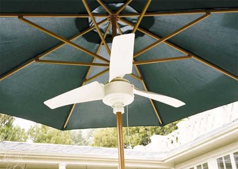 Featured Photo of Patio Umbrellas With Fans