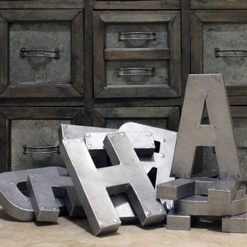 Recent Metal Letter Wall Art For Shocking Smartness Ideas Large Metal Letters For Wall Plus Decor Art (Photo 15 of 15)