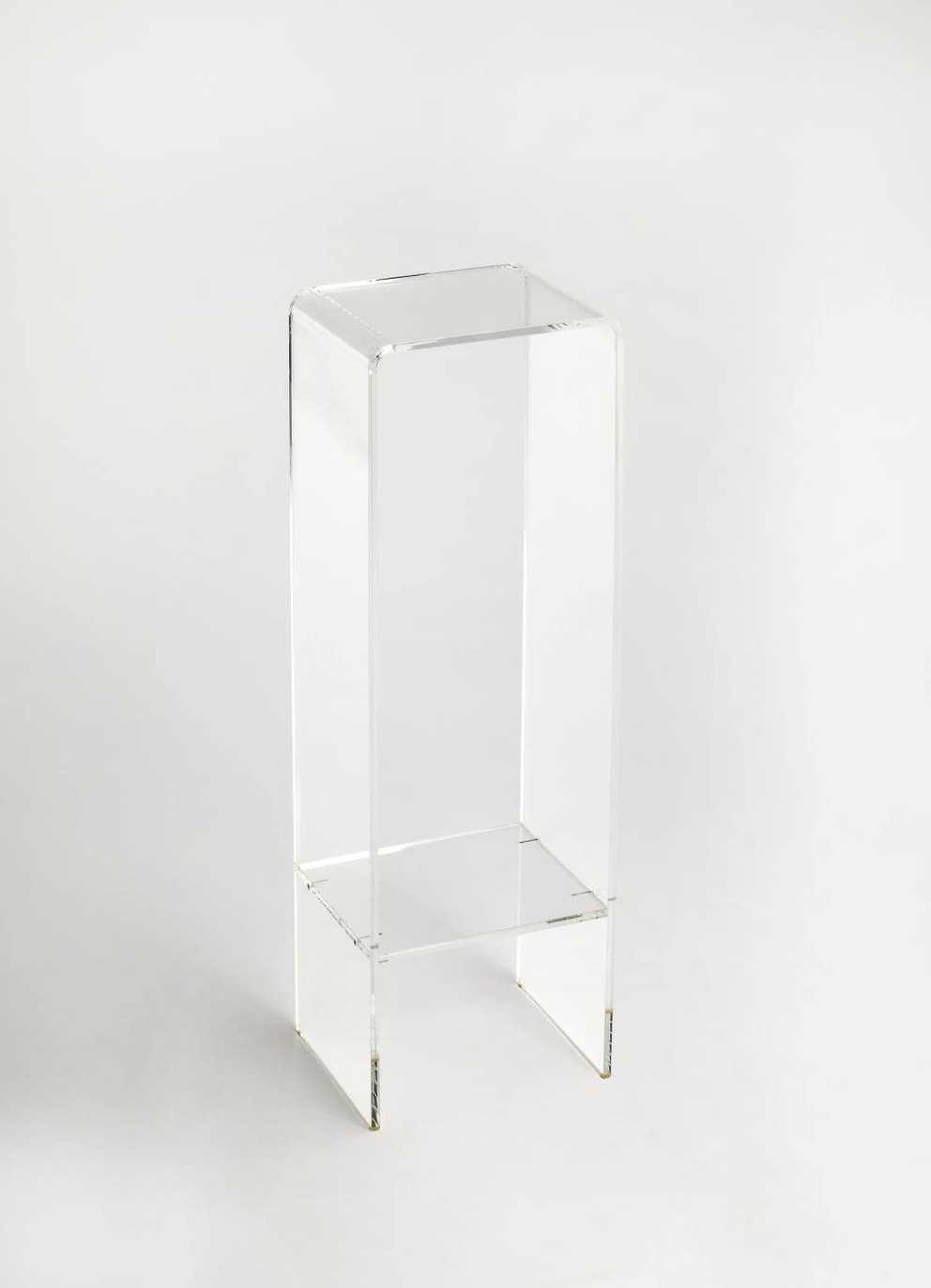 Crystal Clear Plant Stands In Best And Newest Amazon: Butler Crystal Clear Acrylic Plant Stand : Patio, Lawn & Garden (Photo 1 of 15)