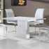 White Gloss Dining Tables Sets