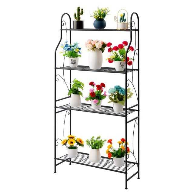 Four-tier Metal Plant Stands