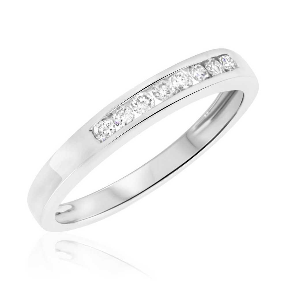 Featured Photo of White Gold Wedding Bands Rings