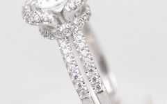 Size 4 White Gold Engagement Rings