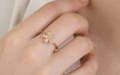 Sparkling Daisy Flower Rings