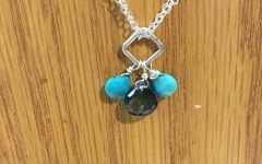 London Blue December Birthstone Locket Element Necklaces
