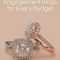 Sparkling Halo Rings