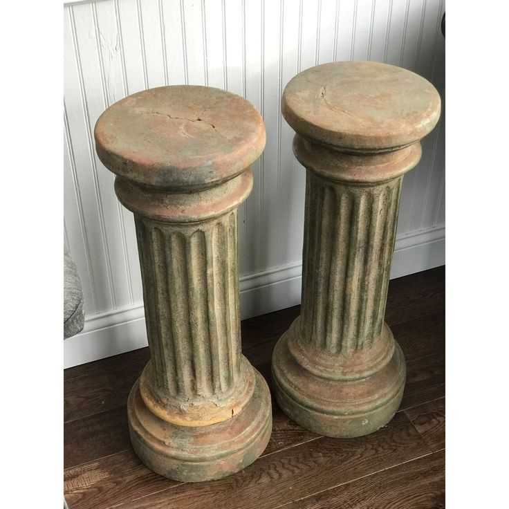 Plant Stand, Terra Cotta Plant, Pillars With Regard To Pillar Plant Stands (Gallery 1 of 15)