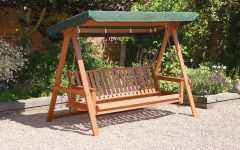 3-seat Pergola Swings