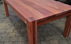 15 Collection of Mahogany Outdoor Tables