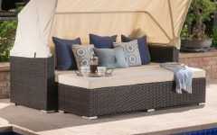 Lammers Outdoor Wicker Daybeds with Cushions