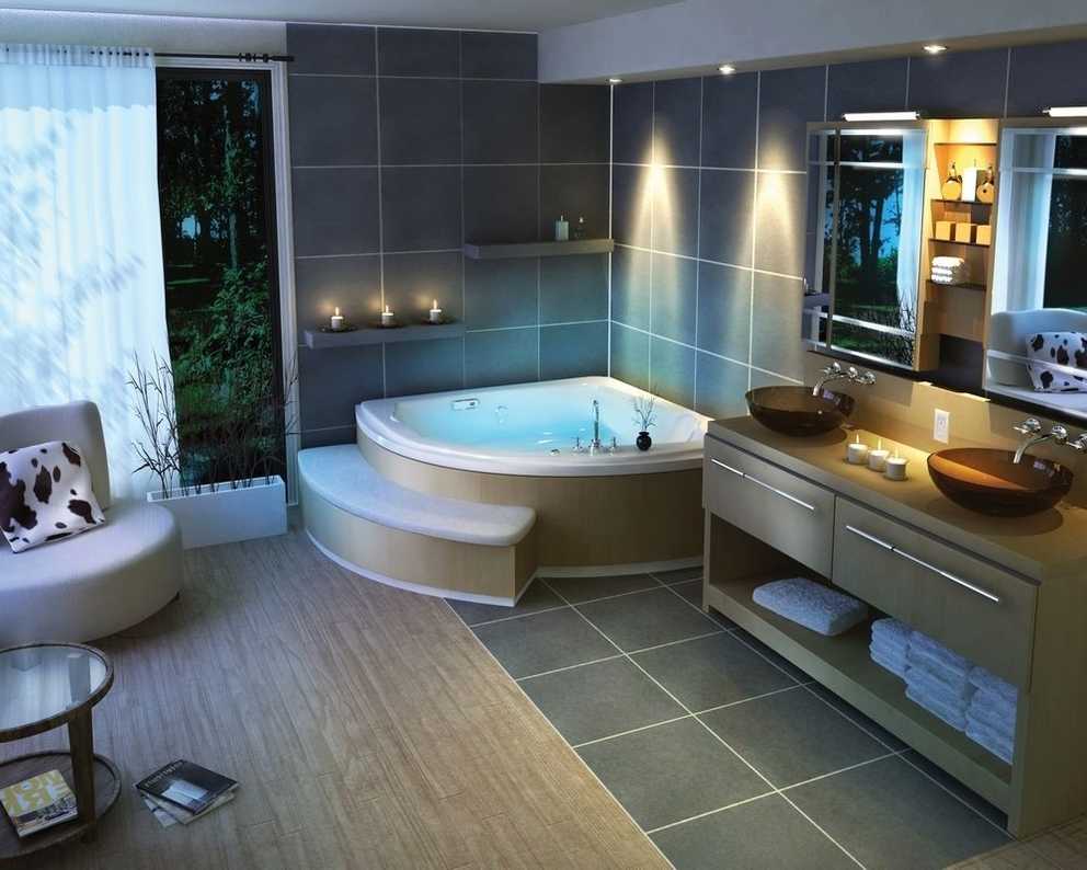 Contemporary Bathroom Ideas For Large Interior 7819 House Decoration