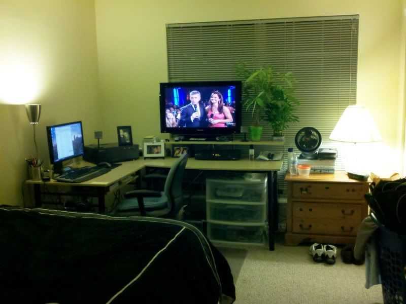 Tv Stand TV Stands and Computer Desk Combo (3 of 50 Photos)