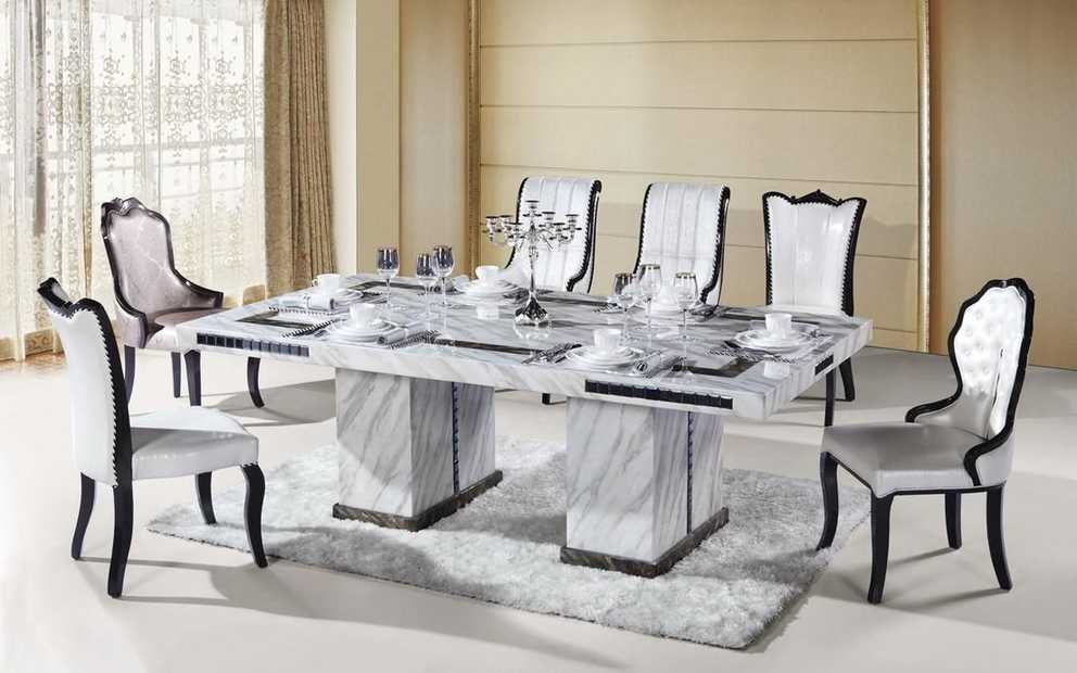 Featured Image of Marble Dining Tables Sets