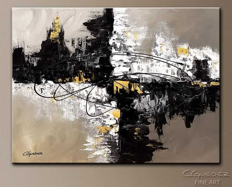 Featured Image of Black And Gold Abstract Wall Art