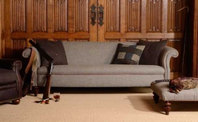 Tetrad Harris Tweed Bowmore Midi Sofa – Sofas & Chairs – Fabric Regarding Tweed Fabric Sofas (Photo 8 of 10)