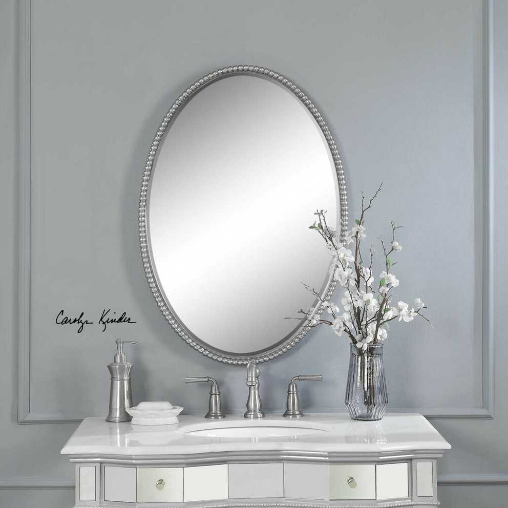 Featured Image of Brushed Nickel Wall Mirrors