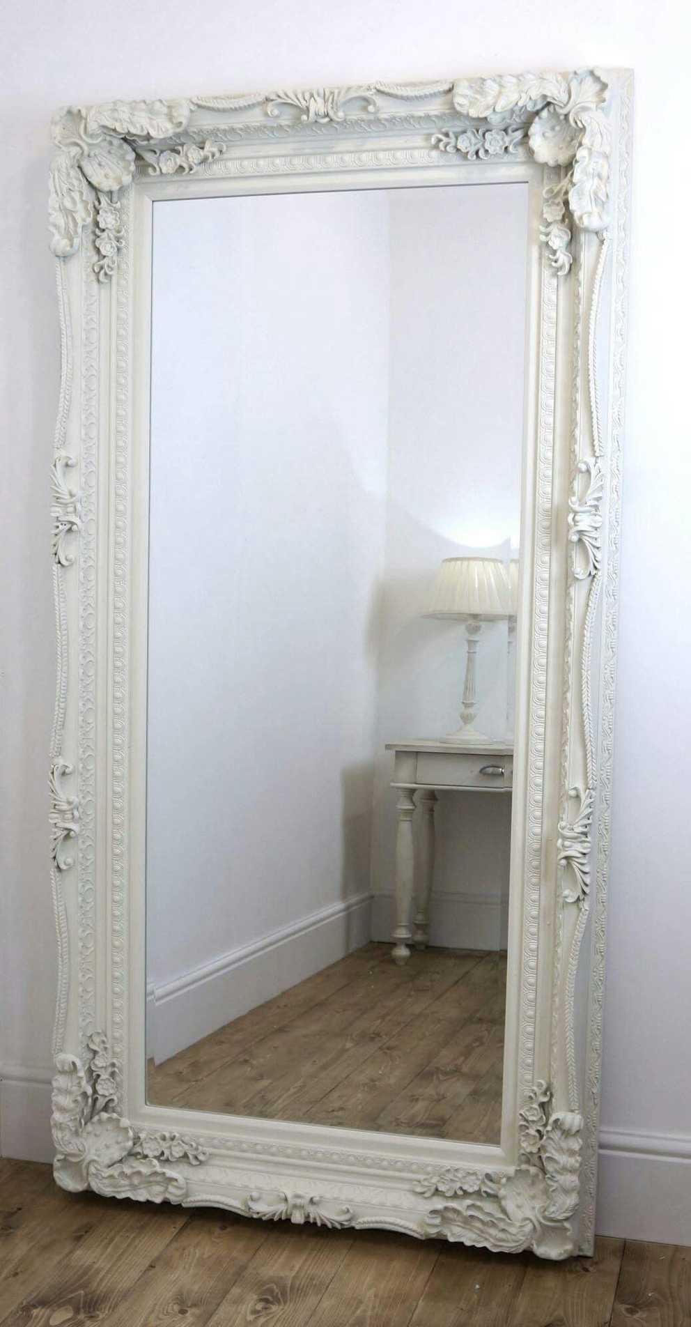 Featured Image of White Wood Wall Mirrors