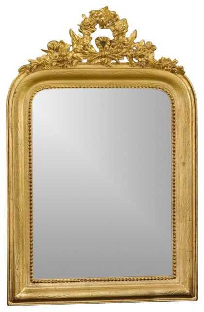 Featured Image of Gold Leaf Floor Mirrors