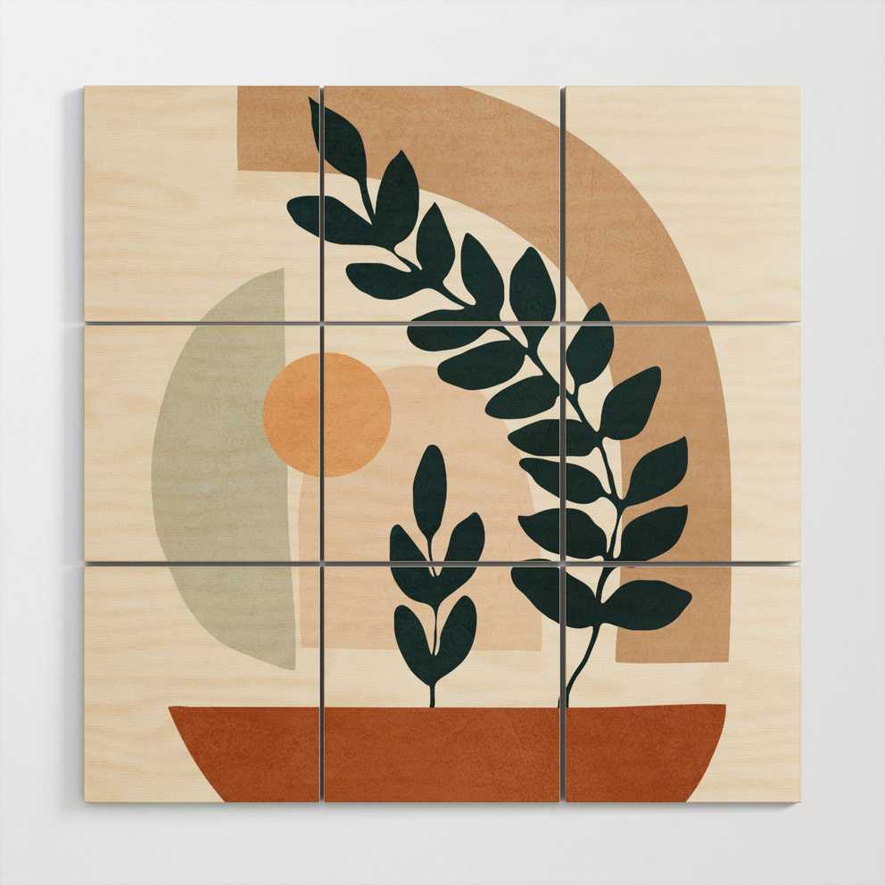 Soft Shapes Iii Wood Wall Artcity Art | Society6 Throughout Soft Shapes Wall Art (Photo 13 of 15)