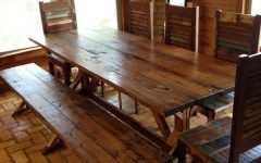 Rustic Honey Dining Tables
