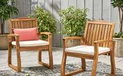Wood Outdoor Armchair Sets