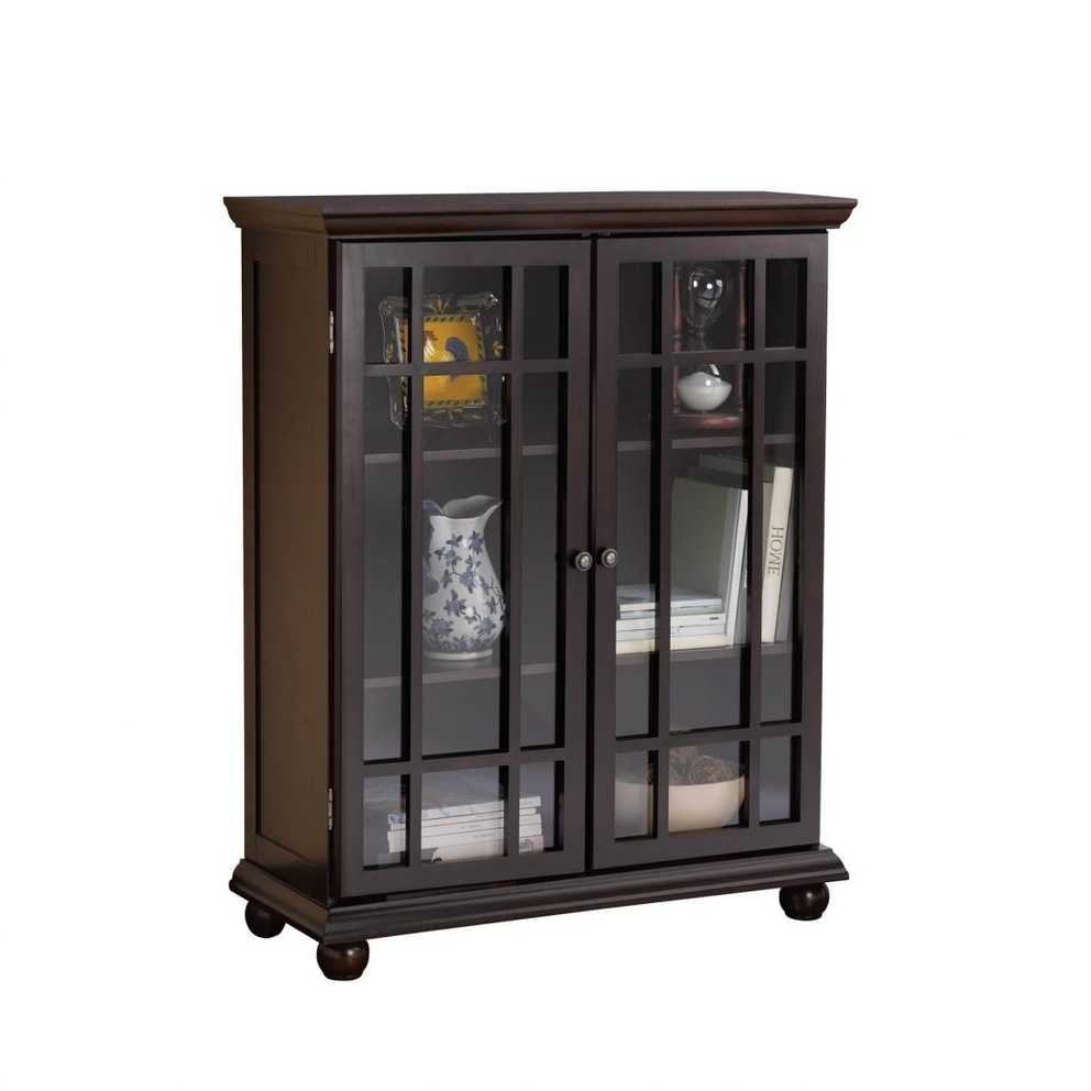 Explore Gallery of Black Bookcases With Glass Doors (Showing 4 of 15