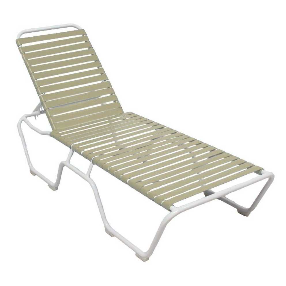 Featured Photo of Vinyl Outdoor Chaise Lounge Chairs