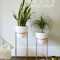 Copper Plant Stands