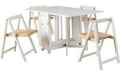 Compact Folding Dining Tables and Chairs
