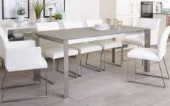Grey Glass Dining Tables