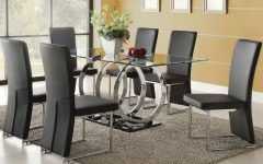 Glass Dining Tables with 6 Chairs