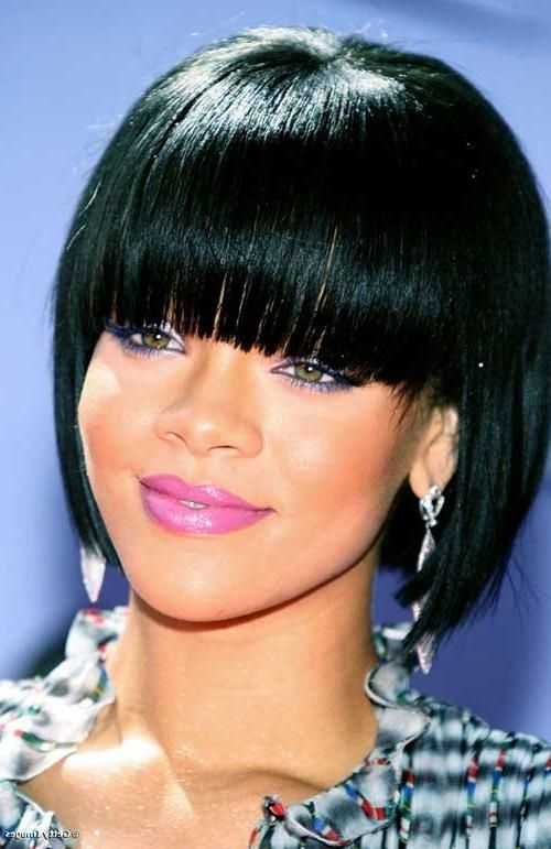 15 Best Rihanna Bob Hairstyles (Gallery 7 of 15)