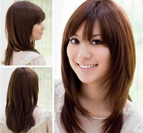 Ideas Of Korean Haircut Style For Round Face – Fashion & Trend In Korean Hairstyle With Round Face (Gallery 6 of 15)