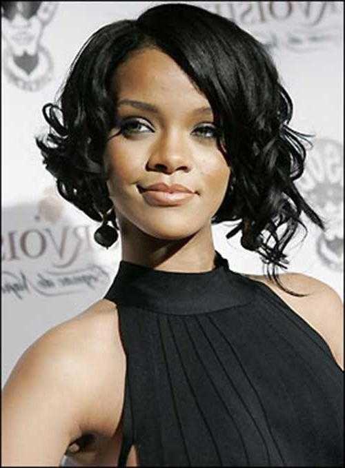 Well Known Rihanna Bob Hairstyles Within 15 Best Rihanna Bob Hair (Gallery 4 of 15)