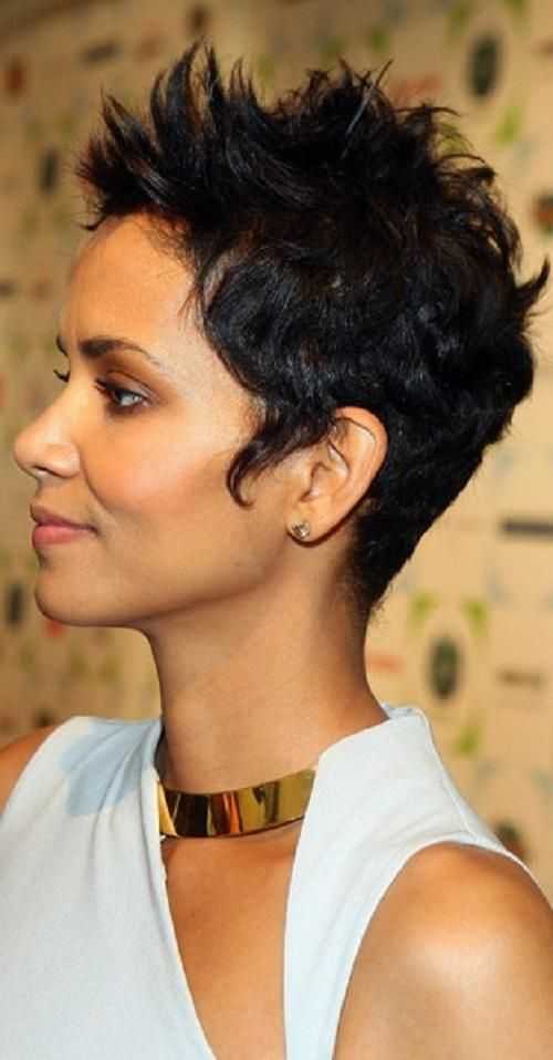 Sexy Short Hairstyles For African American Women Over 40 | Popular For Short Haircuts For African American Women With Round Faces (Gallery 15 of 20)