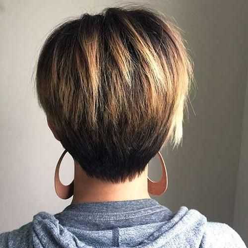Featured Photo of Pixie Haircuts With Stacked Back