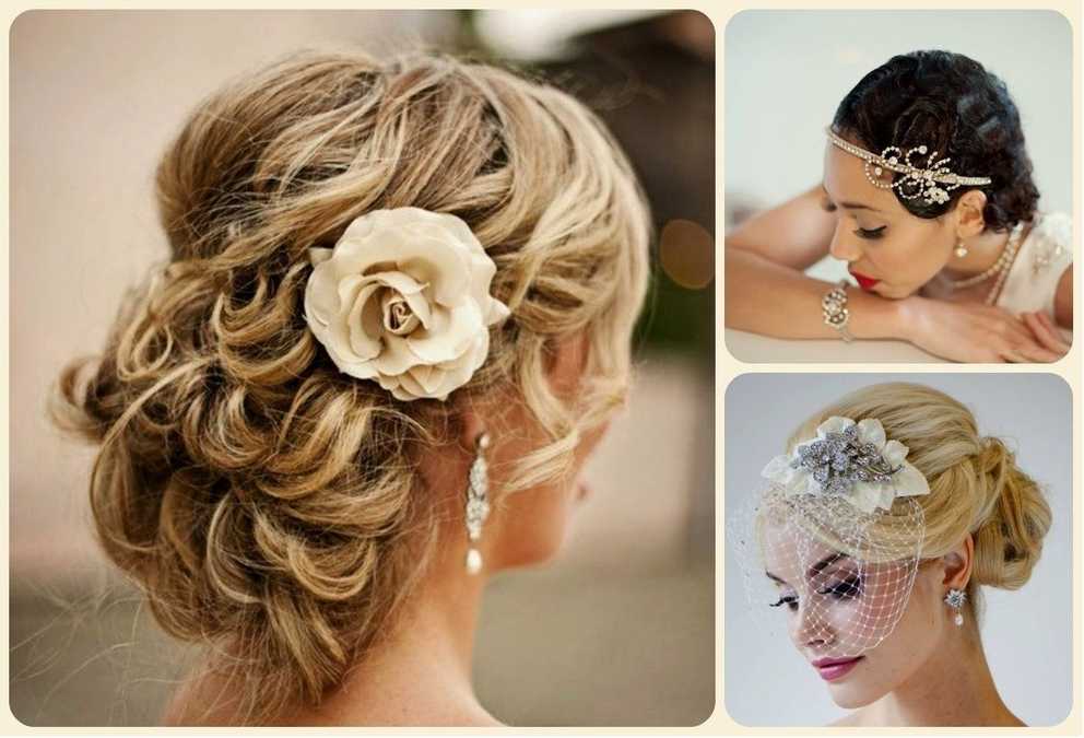 Featured Photo of Bridal Updos For Curly Hair