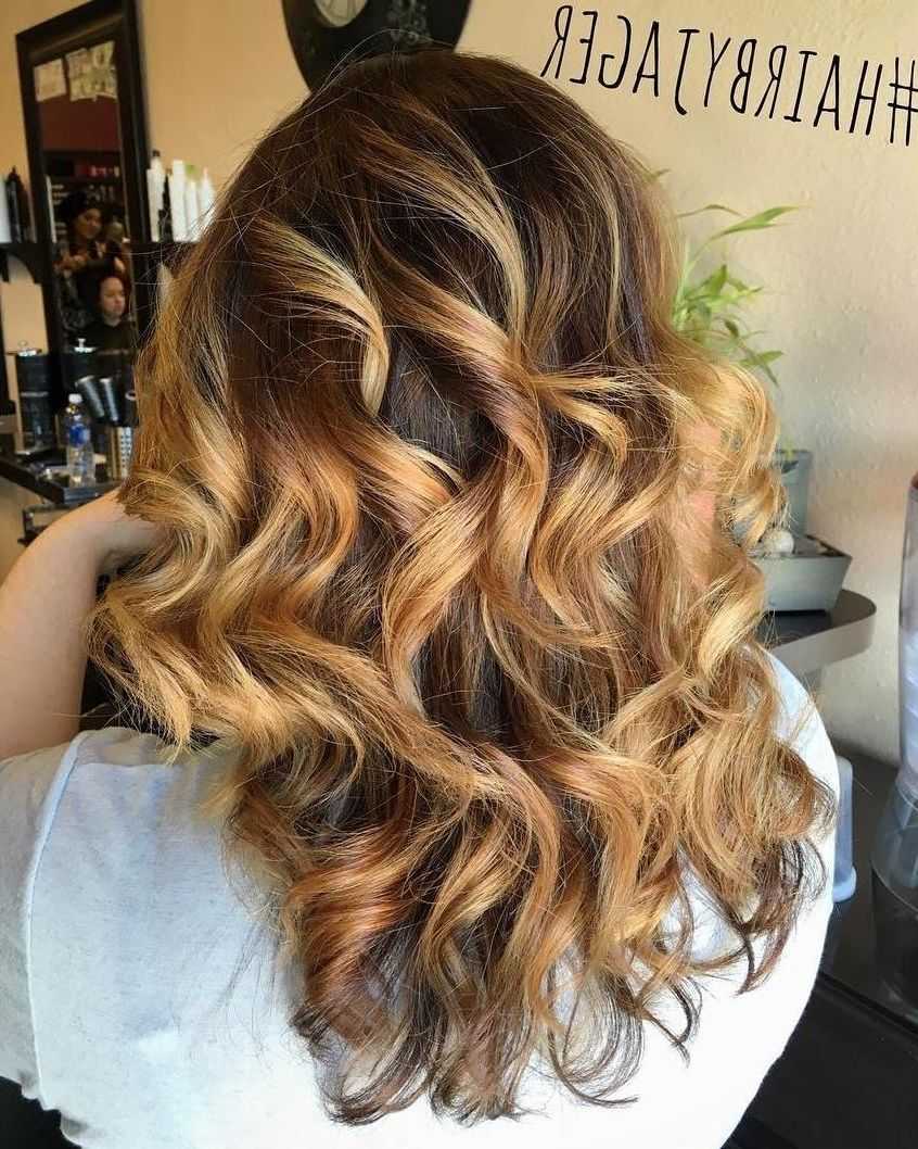 30 Alluring, Subtle Highlights For Brown Hair Within Preferred Dark Roots Blonde Hairstyles With Honey Highlights (Gallery 13 of 20)