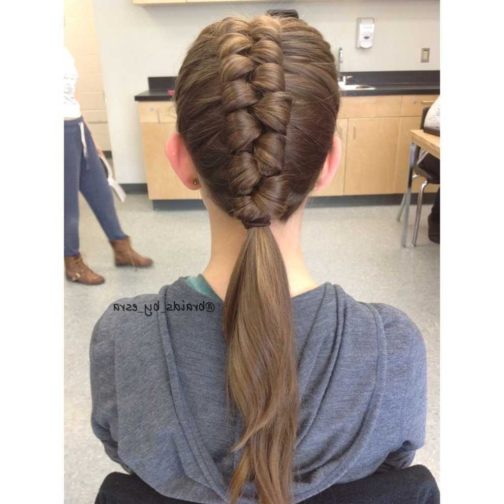 Braidsesra With Latest Infinity Braid Ponytail Hairstyles (Gallery 14 of 20)