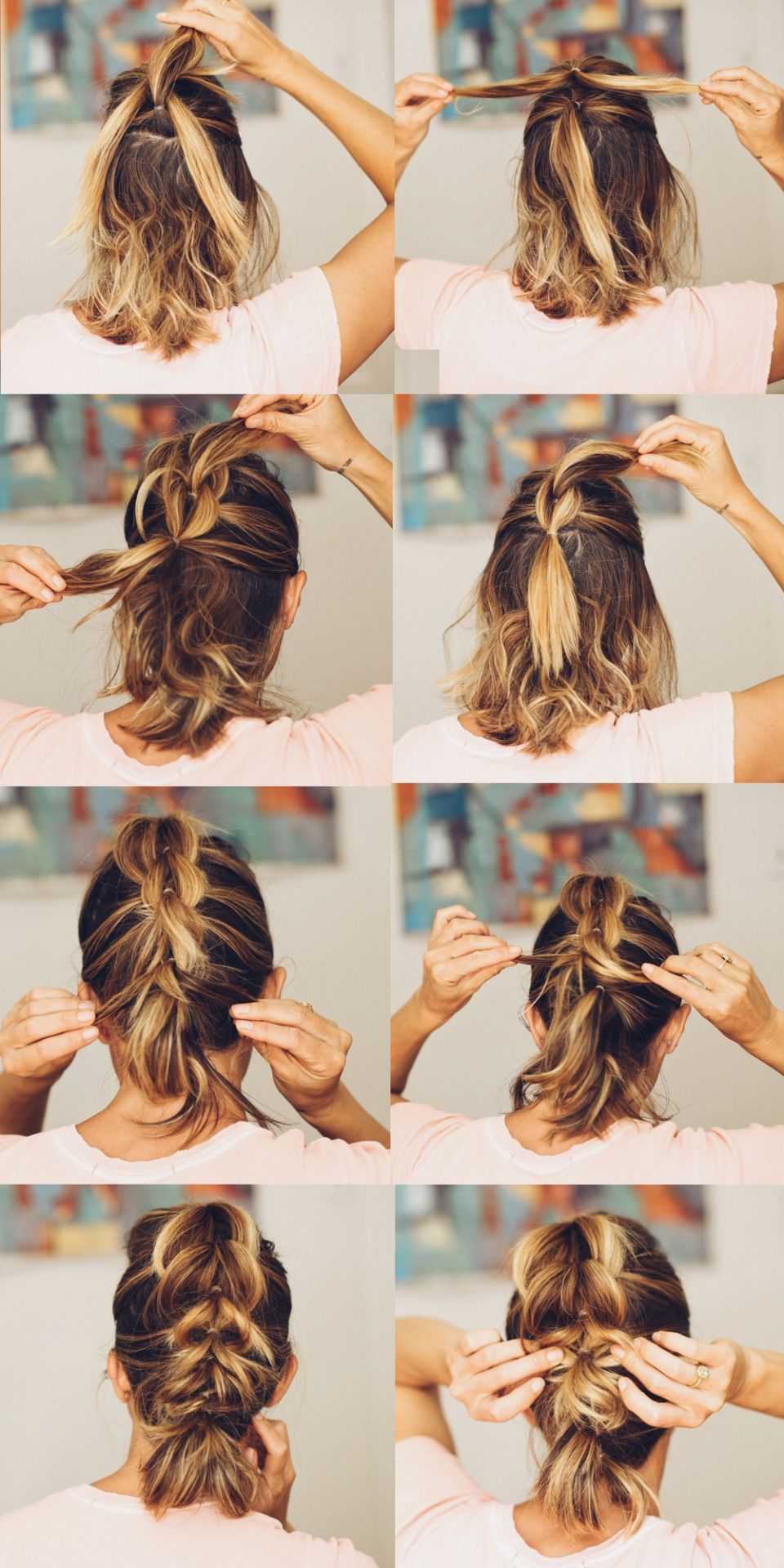 Most Recently Released Pull Through Ponytail Updo Hairstyles Pertaining To French Pull Through Braid. With A Lob. (Gallery 7 of 20)