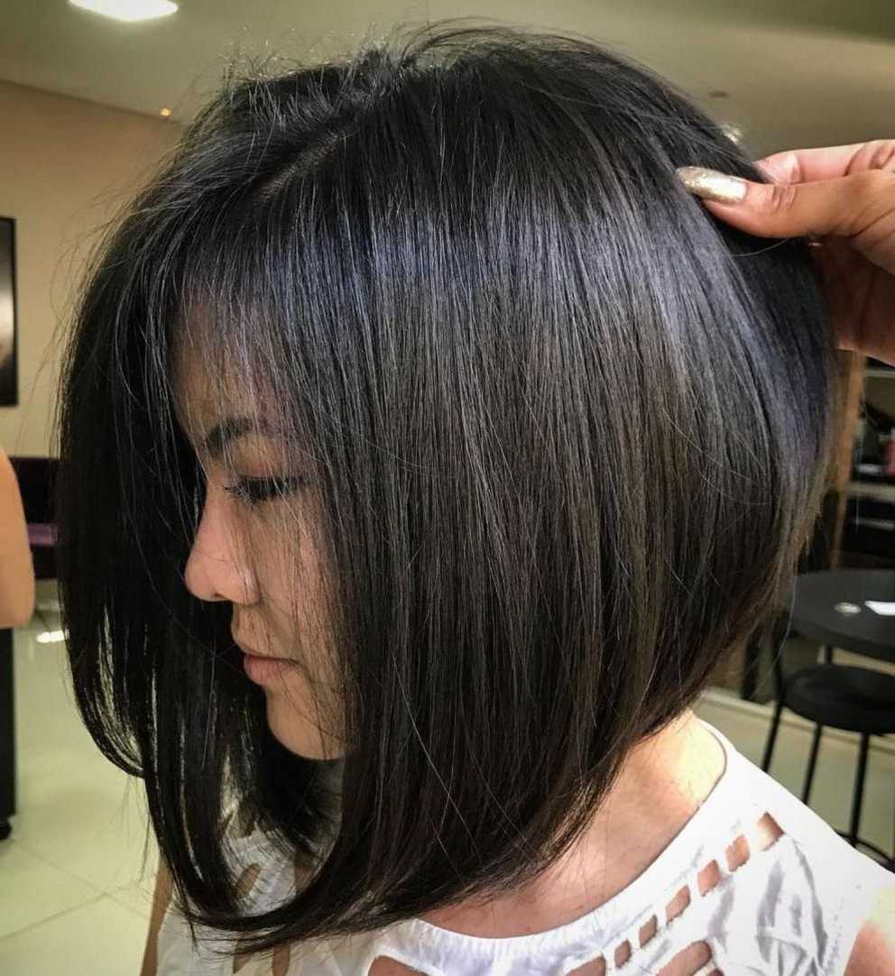 Featured Photo of Elongated Bob Asian Hairstyles