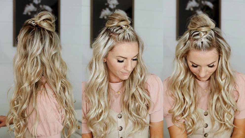 Featured Photo of Braided Topknot Hairstyles