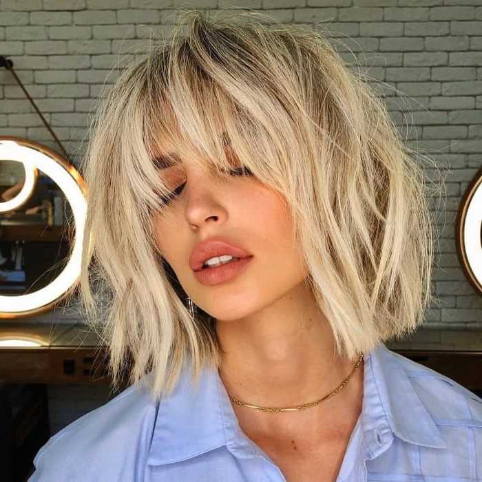 Well Known Shaggy Blonde Lob Haircuts With Regard To 29 Stylish Lob Haircuts And Long Bob Hairstyles In 2022 (Gallery 8 of 20)