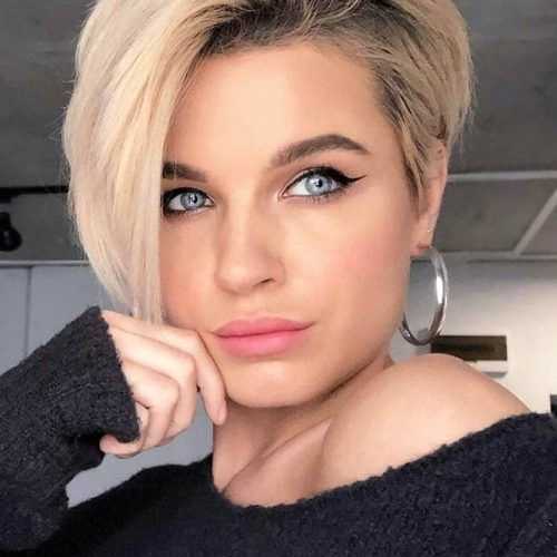 Deep Asymmetrical Short Hairstyles For Thick Hair (Photo 2 of 20)