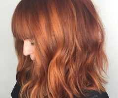 20 Photos Medium-length Red Hairstyles with Fringes