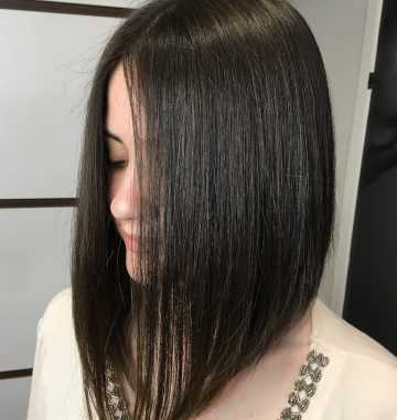 Dramatic Medium Hairstyles