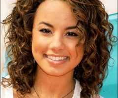 Curly Hairstyles for Round Faces